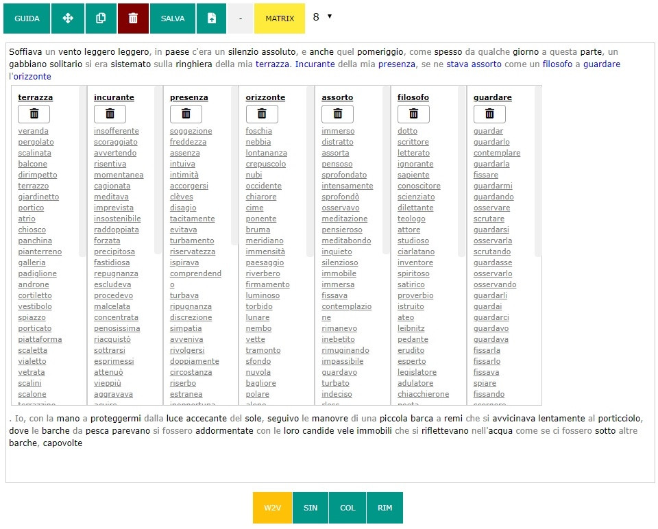 Scribis Matrix - Genera nuove idee con le matrici di parole